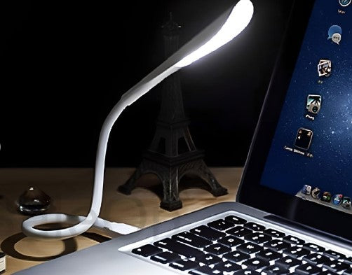 LUZ LED DE LECTURA USB FLEXIBLE Y PORTÁTIL